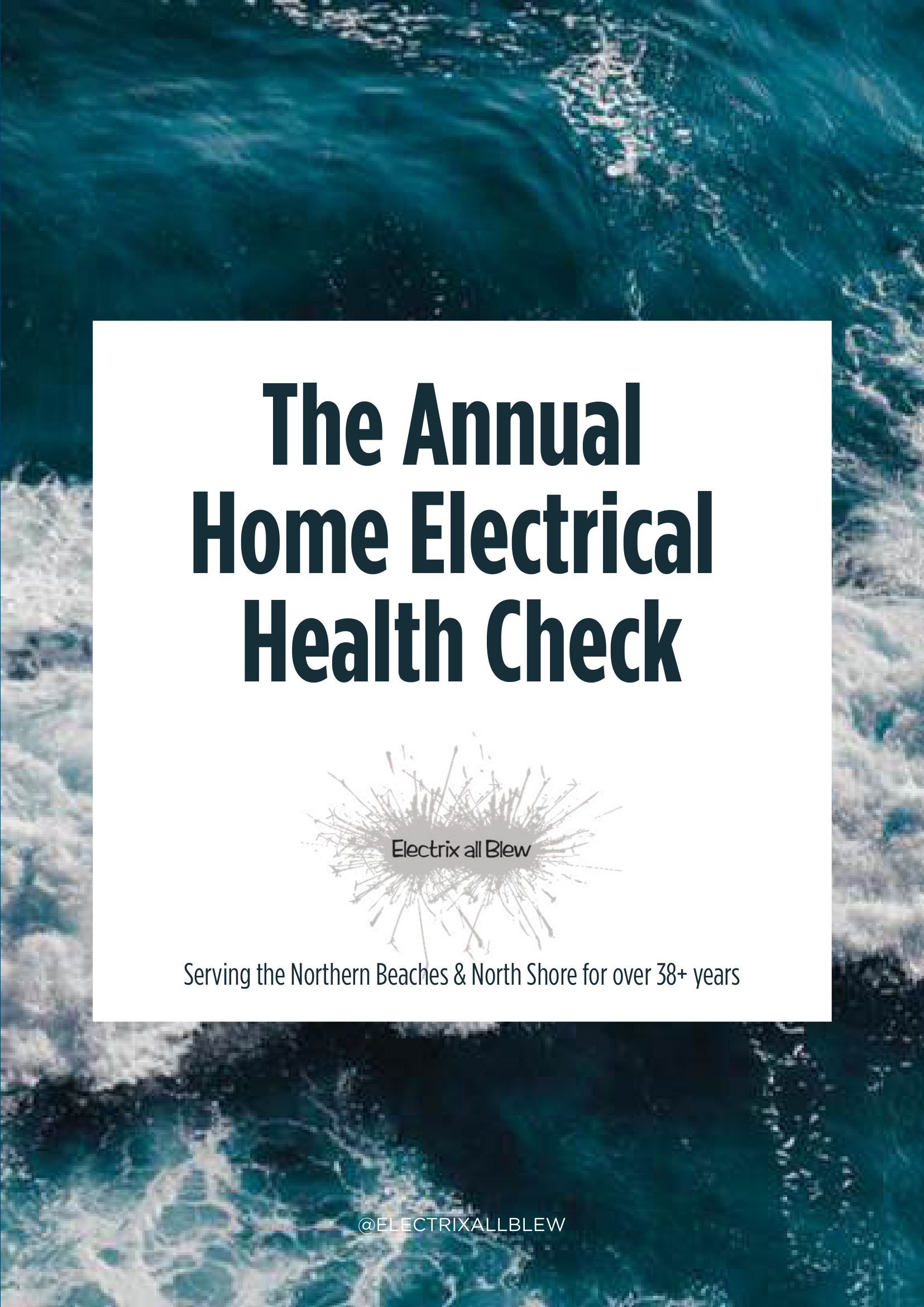The Annual Home Electrical Health Check guide cover